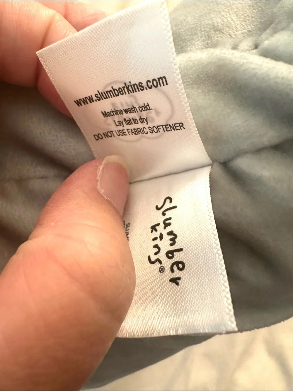 Slumberkins soft gray
